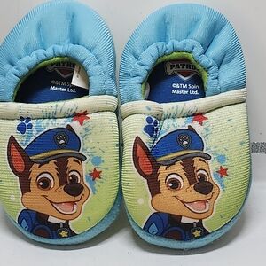 Paw Patrol Kids Slippers - Blue and Cream